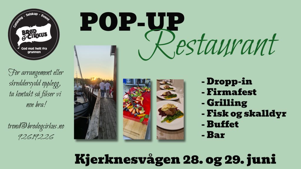 Pop-up restaurant