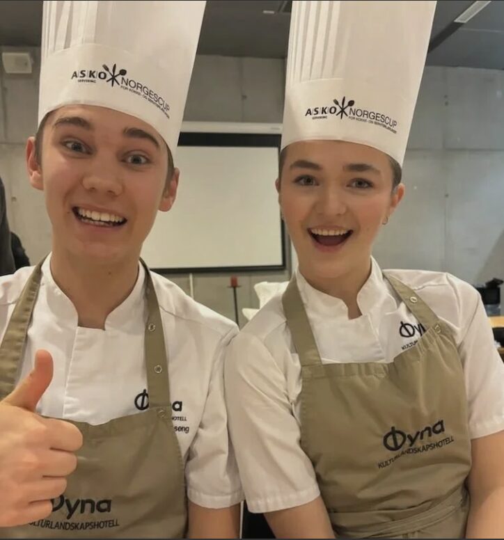 To lærlinger på Øyna